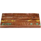 Stolna ploča 60x60x3 8 cm četvrtasta masivno obnovljeno drvo | shoptok.hr