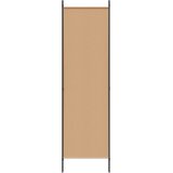 4-Panelski Paravan Bež 200 x 200 cm Tkanina | shoptok.hr