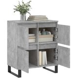  Komoda siva boja betona 60x35x70 cm od konstruiranog drva | shoptok.hr