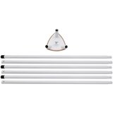 SCHMUSEWOLKE VISEČA MREŽA ZA DOJENČKE Set inkl. Tipi-Gestell und Motor siva, bela | Shoptok.si