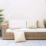  Jastuci za sofu 4 kom krem 50 x 50 cm od tkanine | shoptok.hr