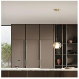 Ondaluce - Visilica na sajli THELMA 1xE27/15W/230V prečnik 25 cm zlatna/zadimljeno bež | Eponuda.com
