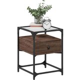 vidaXL Nočna omarica rjavi hrast 40x40x55 cm inženirski les | Shoptok.si