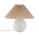 Ellos Home Bež/krem tekstilna stolna lampa (visina 22 cm) Mimmi – Cijene
