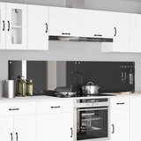  Kuhinjski zid 2 pcs Tamno siva 110 x 50 cm | shoptok.hr