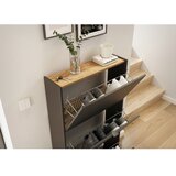 Germania Antracitno sivi set za hodnik 101x200x22 cm Ameca – | shoptok.hr