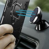 Techsuit Silikonski ščit - Samsung Galaxy S21 Ultra - črna | Shoptok.si