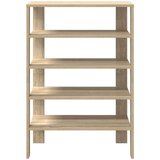 vidaXL Regal za čevlje sonoma hrast 61x32x87,5 cm inženirski les | Shoptok.si
