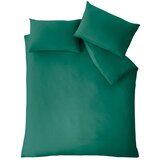 Catherine Lansfield Temno zelena posteljnina za zakonsko posteljo iz mikrovlaken 200x200 cm So Soft Easy Iron – | Shoptok.si