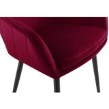 Livetastic Naslanjač Samt, Rdeča | Shoptok.si