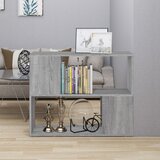 vidaXL Ormarić za knjige / pregrada siva boja hrasta 80 x 24 x 63 cm Cijene