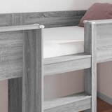 Krevet na kat za djecu s pohranom Siva Sonoma 80 x 200 cm | shoptok.hr