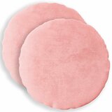  Presvlaka za jastuk 2 pcs HEERLEN Ružičasta Ø 40 cm Flanel | shoptok.hr