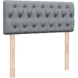  Krevet s oprugama i madracem svjetlosivi 120x190 cm od tkanine | shoptok.hr