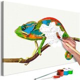  Slika za samostalno slikanje - Chameleon 60x40 Cijene