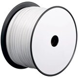 Cabletech Telefonski ploščati kabel, 6-žilni, 100 m kolut, beli , Cu (baker), (20831676) | Shoptok.si