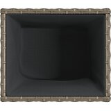  Vrtna sadilica siva 36 x 30 x 32 cm od poliratana | shoptok.hr
