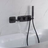ELITE EDITION Podometna kadna pipa BSC1715 z LED-zaslonom in vrtljivim slapnim izlivom v grafitno sivi, črni ali kromirani izvedbi — Črna | Shoptok.si
