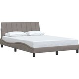  Okvir kreveta bez madraca Hanko smeđesivi 120 x 200 cm od tkanine | shoptok.hr