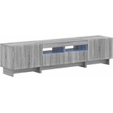  5-dijelni LED TV ormarić Siva Sonoma Konstruirano drvo | shoptok.hr
