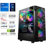 MEGA Računalnik TWR S7 i7-12700K/RTX4070/32GB/2TB-4.0/750W/Brez OS RGB, (21218374) Cene