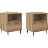  Noćni ormar s ladicama 2 pcs hrast artisan 40 x 35 x 50 cm | shoptok.hr