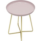 The home deco factory Pomožne mize GLOSSY Rožnata | Shoptok.si