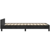  Okvir za krevet s uzglavljem crni 80x200 cm baršunasti | shoptok.hr