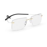  Muške Dioptrijske naočale Silhouette TMA - The Icon. Gold Edition 5539 IG 56/17 Gold | shoptok.hr