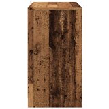 vidaXL Komoda boja starog drva 70 x 41 x 75 cm od konstruiranog drva | shoptok.hr