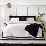 Catherine Lansfield Crno-bijela posteljina za krevet za jednu osobu 135x200 cm Mono Panel – | shoptok.hr