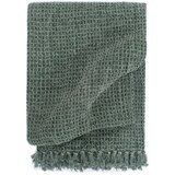 vidaXL Odeja iz bombaža 125x150 cm temno zelena Cene