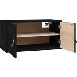  Zidni ormarići 2 kom crni 60x30x30 cm od masivne borovine | shoptok.hr