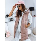 DStreet Women's quilted NOELIA vest pink TY3130 Cene