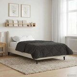  Zimska pokrivača Antracit 140 x 220 cm Mikrofibra i teddy flis | shoptok.hr