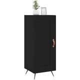  Komoda crna 34,5 x 34 x 90 cm od konstruiranog drva | shoptok.hr