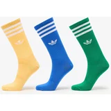 Adidas High Solid Crew Sock 3-Pack Blue/ Green/ Spark M