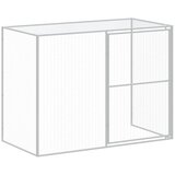  Kućica za pse s igralištem antracit 214 x 1273 x 181 cm čelična | shoptok.hr
