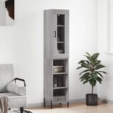  The Living Store Visoka omara siva sonoma 34,5x34x180 cm inženirski les - Visoka Omara, (21431013) Cene