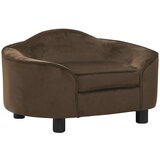 SOFA za pse smeđa 67 x 47 x 36 cm plišana Cijene