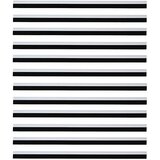  Samoljepljivi pečati za vrata 12 pcs Bijelo 100 cm | shoptok.hr