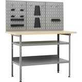  Radni stol s tri zidne ploče | shoptok.hr
