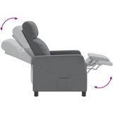  Fotelja s nagibom Siva Umjetna koža | shoptok.hr