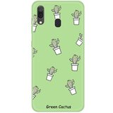  Silikonski ovitek - Samsung Note10 | Limeta barva, motiv kaktusi | Shoptok.si
