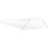  Staklenik s čeličnim okvirom bijeli 96 m² 24 x 4 x 2 m | shoptok.hr