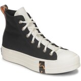 Converse Visoke superge CHUCK TAYLOR ALL STAR LIFT PLATFORM TORTOISE Črna | Shoptok.si