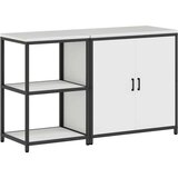vidaXL Kuhinjski set za pohranu 2 pcs Bijela 150 x 50 x 92 cm | shoptok.hr