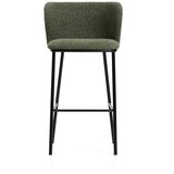 Kave Home Tamno zelena podstavljena barska stolica (visine sjedala 75 cm) Ciselia – | shoptok.hr