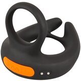 Rebel - prsten za penis s vibracijom za stimulaciju here (crni) | shoptok.hr