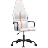  Gaming stol belo in roza umetno usnje | Shoptok.si